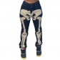 Embroidered Mid-Rise Straight Street Sexy Jeans DF6169