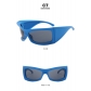Large frame sunglasses Personalized cycling sports Y2K tide sunglasses KD6712