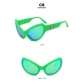 Y2K Punk Future Double B Sunglasses Sunglasses UV Protection KD38121