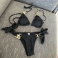 Split swimsuit chain bikini swimsuit bikini SYF9048