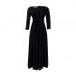 Fashionable Style Strap Large Long Dress Dress D3171