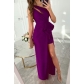 Sexy Oblique Shoulder Dress Multi Color Dress YL230318
