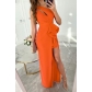 Sexy Oblique Shoulder Dress Multi Color Dress YL230318