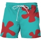 Patrick's Same Beach Shorts 3D Digital Printing Capris Men's Shorts Green Adult 2656