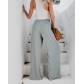 Spring and summer new women's casual printed wide leg pants for women LWZ0199