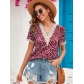 Small floral lace patchwork shirt top XML109115