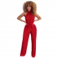 2023 Spring/Summer New Women's Sexy Fashion Women's Pleated Jumpsuit Y1187