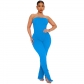 Y1200 is specially designed for 2023 foreign trade women's clothing, a hot selling bubble checkered bra jumpsuit Y1200