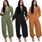Loose and sexy jumpsuit R6362