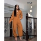 Loose and sexy jumpsuit R6362