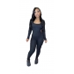 Tight patch pocket small pit jumpsuit BG740158679660