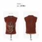 Chain hollowed out technology sleeveless sweater knit OF685243108720