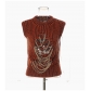 Chain hollowed out technology sleeveless sweater knit OF685243108720