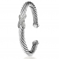 Zircon titanium steel bracelet DLHR00227A