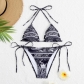 Printed swimsuit split bikini B673976713289