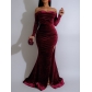 Women's formal dress, floor length skirt AL303